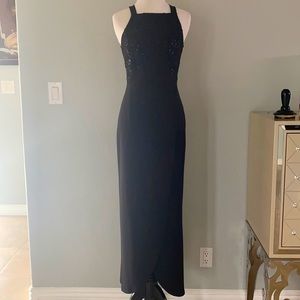 AX Black Evening Dress Gown